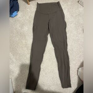 Aerie High-Waisted Brown Leggings